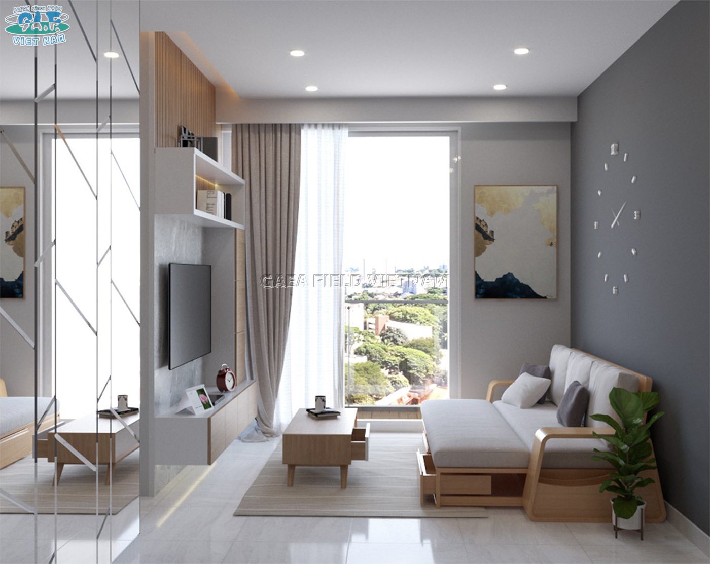 Với thiết kế nội thất căn hộ 52m2 Sunwah đến năm 2024, bạn sẽ được trải nghiệm một không gian sống đẳng cấp, hiện đại và đầy tiện nghi. Sử dụng các vật liệu chất lượng cao cấp, kết hợp với những gam màu trung tính, tất cả đem lại một cảm giác thư giãn, thoải mái để bạn có một cuộc sống tốt hơn.